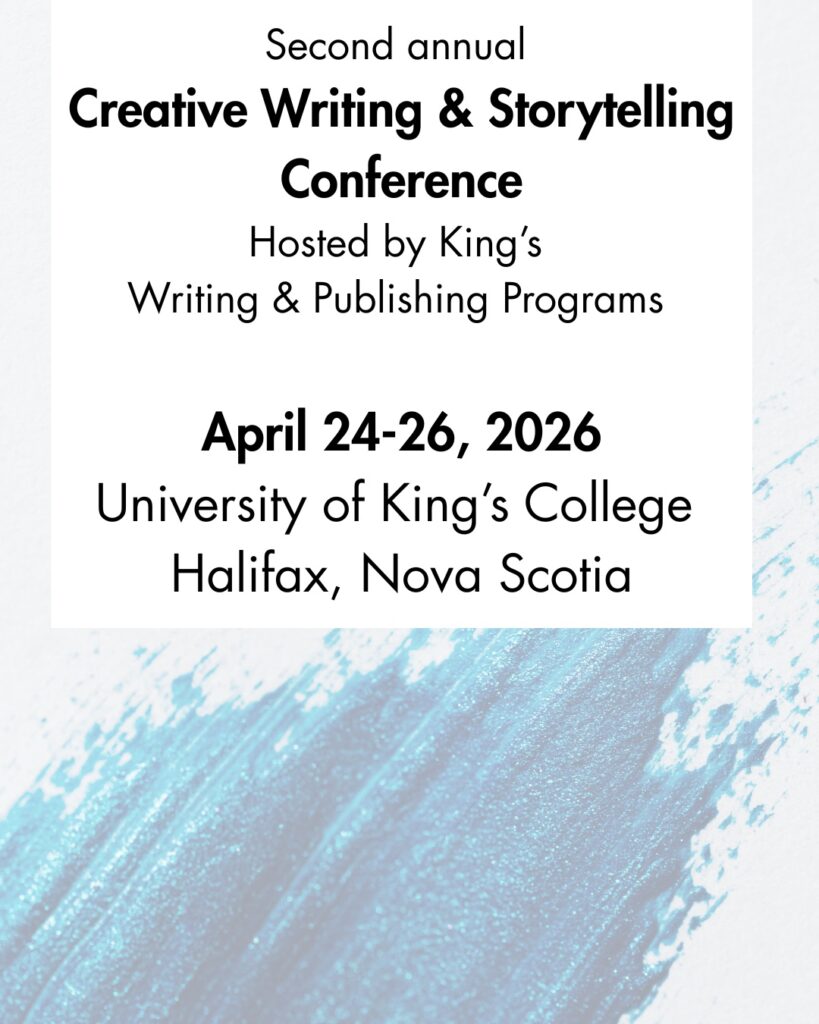 King’s Creative Writing & Storytelling Conference – Writers’ Federation ...