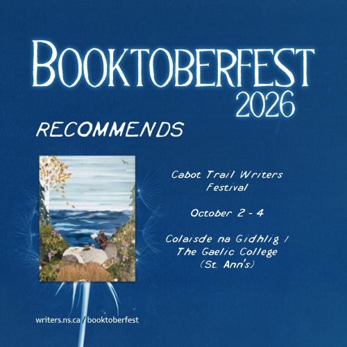Booktoberfest 2026 - rec Cabot Trail Writers Festival